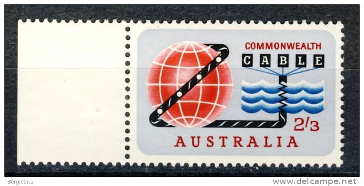 1963 Australia MNH Undersea Cable Scott # 381 - Nuevos