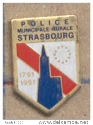 Police Municipale Rurale Strasbourg 1791 1991 (Stand Bay) - Police