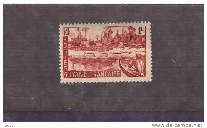 French Guiana - Guyane Francaise - Maroni River Bank - Scott # 196 - Autres & Non Classés