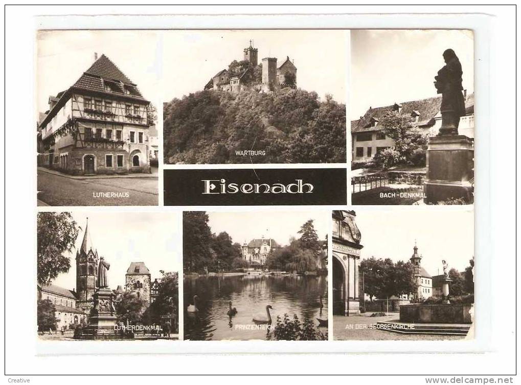 Eisenach,gelaufen (voir Scan) - Eisenach