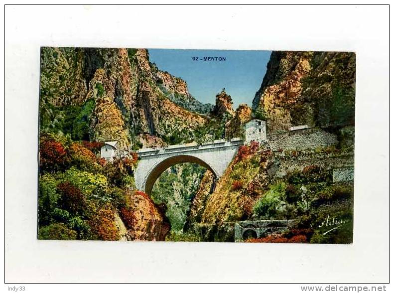 - FRANCE 06 . MENTON . LE PONT SAINT-LOUIS . FRONTIERE FRANCO-ITALIENNE - Zoll