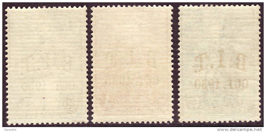 Belgique - 1930 - COB  305 à 307 ** (MNH) - Ungebraucht