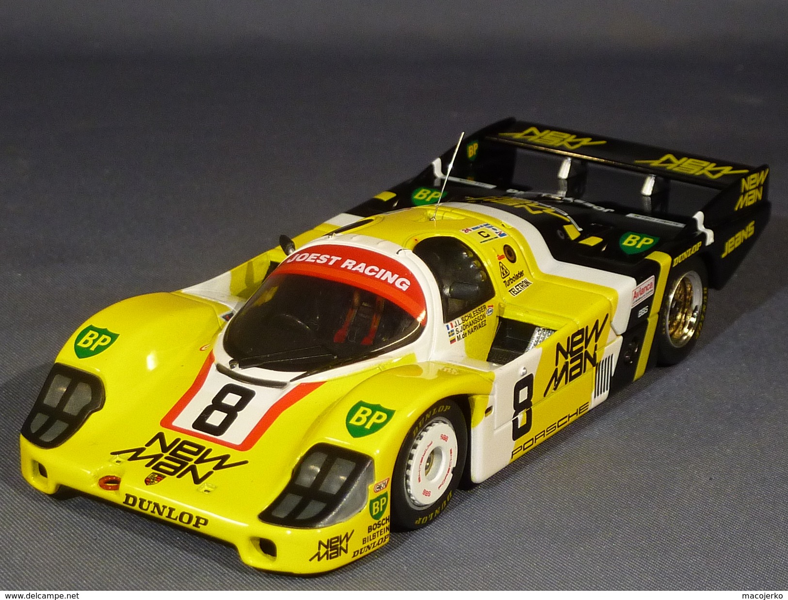 Hpi Racing 8031, Porsche 956 LH #8 LM84, 1:43 - HPI-Racing