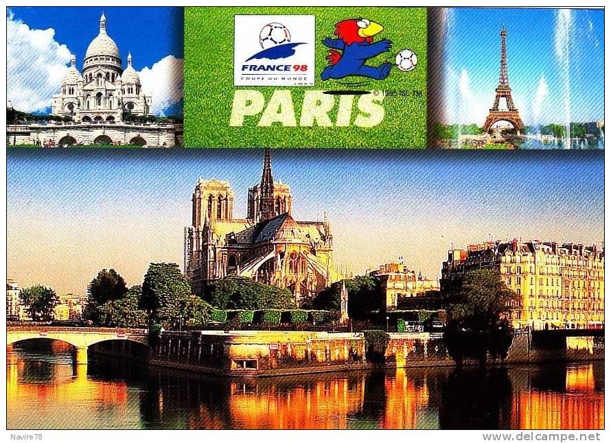 Coupe Du Monde De Football 1998. Carte Collector  N°18/24 - Expositions