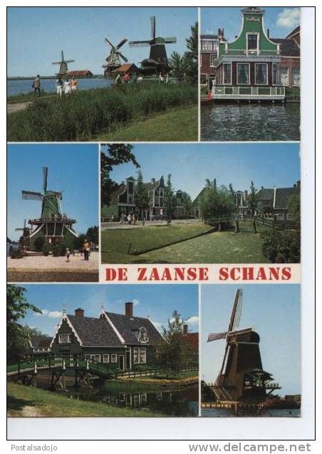 (NE51) DE ZAANSE SCHANS. MOULINS. WINDMILL - Zaandam