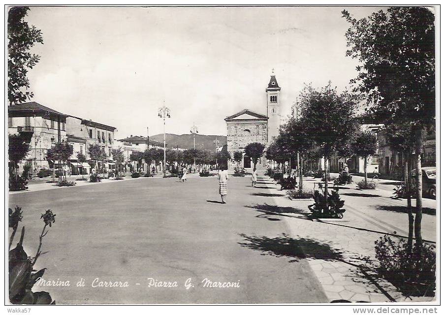 M1291- MARINA DI CARRARA - PIAZZA G. MARCONI - F.G. VIAGGIATA - ITALY - Massa