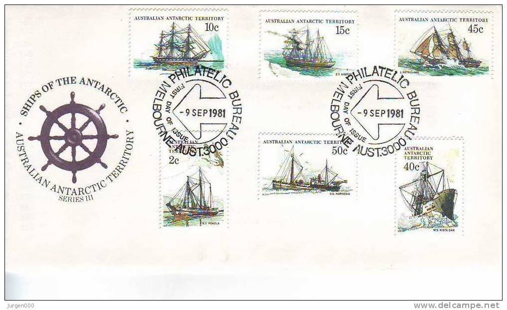 Australian Antarctic Territory, FDC (2859) - Autres & Non Classés