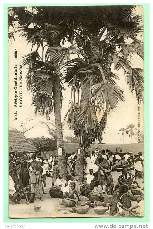 COLLECTION FORTIER N° 304 - AFRIQUE - SOUDAN - SEGOU - MARCHE - Sudan