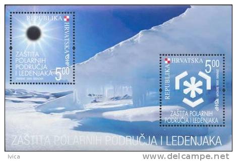 CROATIA - PROTECTION OF THE POLAR REGIONS AND GLACIERS - 2009 - Behoud Van De Poolgebieden En Gletsjers