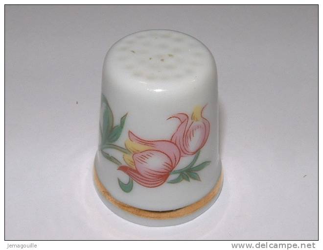 Dé à Coudre - Porcelanas JS3 - PORTUGAL Fleurs - A16 ** - Ditali Da Cucito