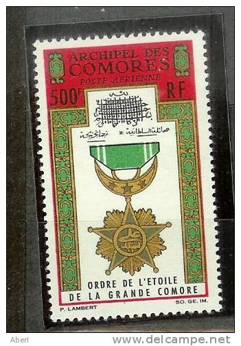 COMORES - PA 13** - ETOILE DE GRANDE COMORE - Airmail