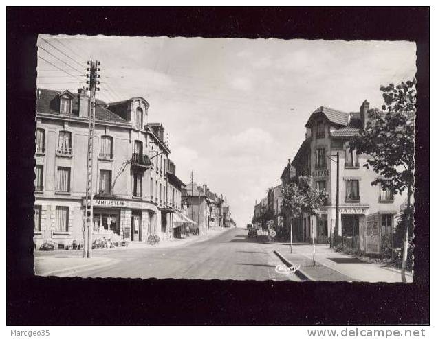 Jarny Avenue Patton édit.combier Familistère Succ.n° 772 Garage Pompes à Essence Station Azur   Belle Cpsm - Jarny