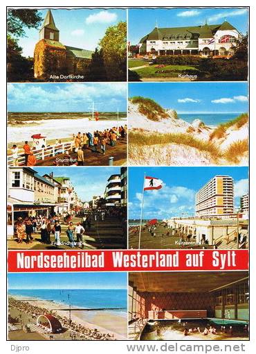 Nordseeheilbad Westerland  Sylt   Meerbild - Sylt