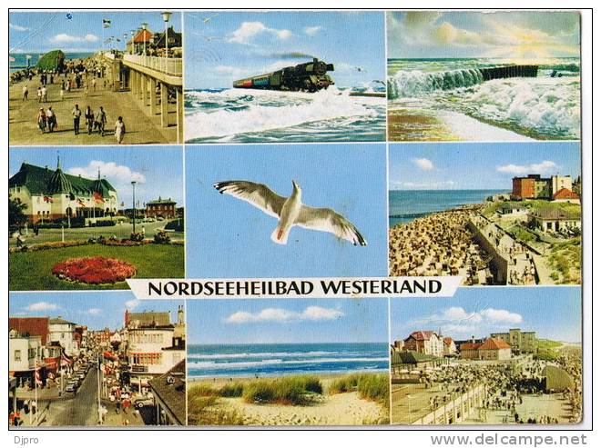 Nordseeheilbad Westerland  Sylt  Meerbild - Sylt