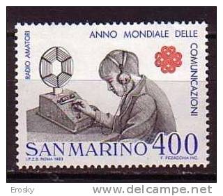 Y7596 - SAN MARINO Ss N°1121 - SAINT-MARIN Yv N°1076 ** COMMUNICATIONS - Neufs