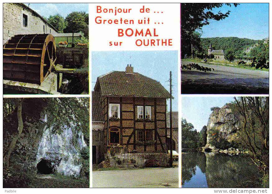 Carte Postale Belgique  Bomal Sur Ourthe  Le Moulin Trés Beau Plan - Binche