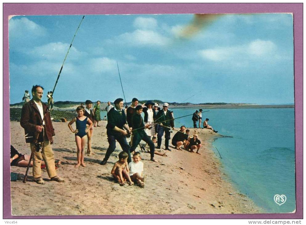 LA COTE D'OPALE - Pêcheurs Dans La Baie. Ed. Artaud. Circulé 1973. 2 Scans - Le Hourdel
