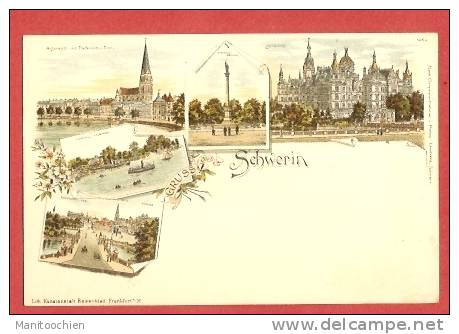 ALLEMAGNE   GRUSS AUS SCHWERIN - Schwerin