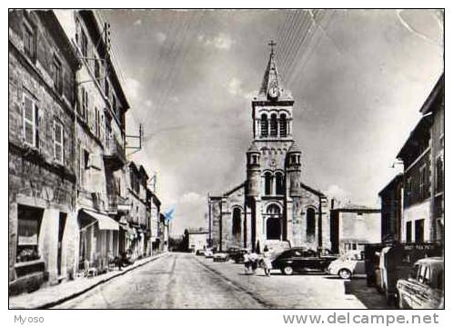 42 PELUSSIN Eglise Et Place Notre Dame - Pelussin