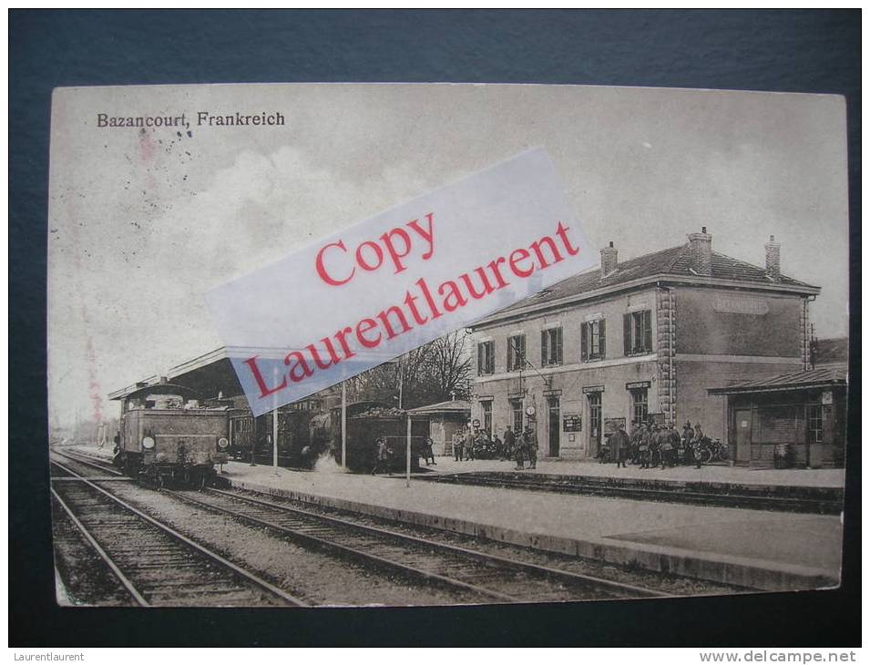 BAZANCOURT - LA GARE - Bazancourt