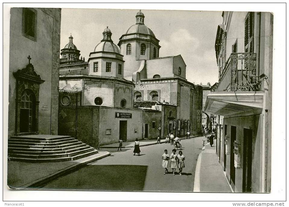 SICILIA Mazara Del Vallo (Trapani) Via San Giuseppe 1962 Viaggiata - Mazara Del Vallo