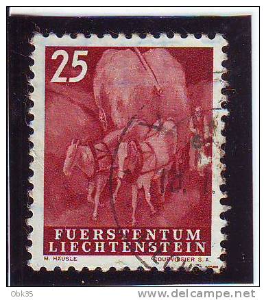 LIECHTENSTEIN  LOT 2 TIMBRES N° 255 ET 269 OBLITERES - Usados