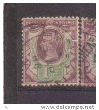 GB Great Britain, Classic .1887.used. Mi.87  1 1/2d..Clean Cancelation 1 - Gebraucht