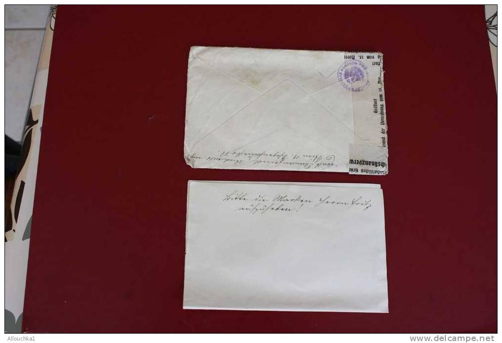 MARCOPHILIE  LETTRE DE AUTRICHE -OSSTERREICH- WIEN EN CENSURE-CENSOR-CONTROLE ALLEMAND -REICHSFINANZV-RECOMMANDE -GUERRE - Franking Machines (EMA)