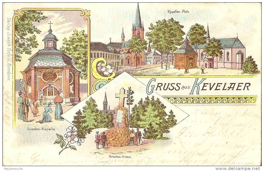 Gruss Aus Kevelaer 1899 - Kevelaer