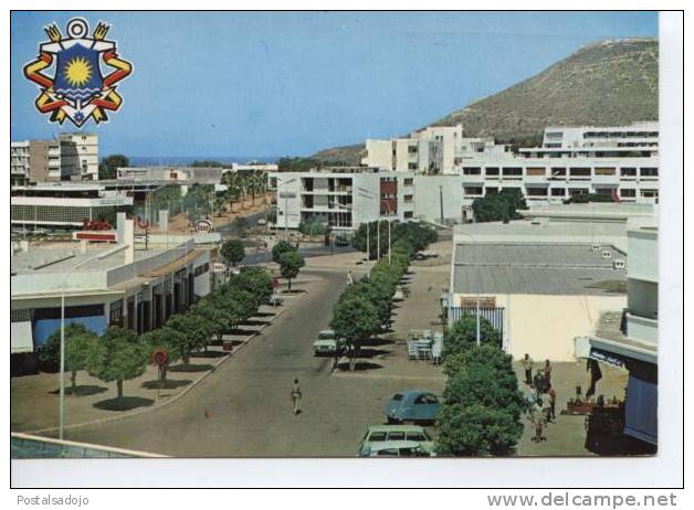 (MAR15) AGADIR . PANORAMA ET ARMOIRIES DE LA VILLE - Agadir