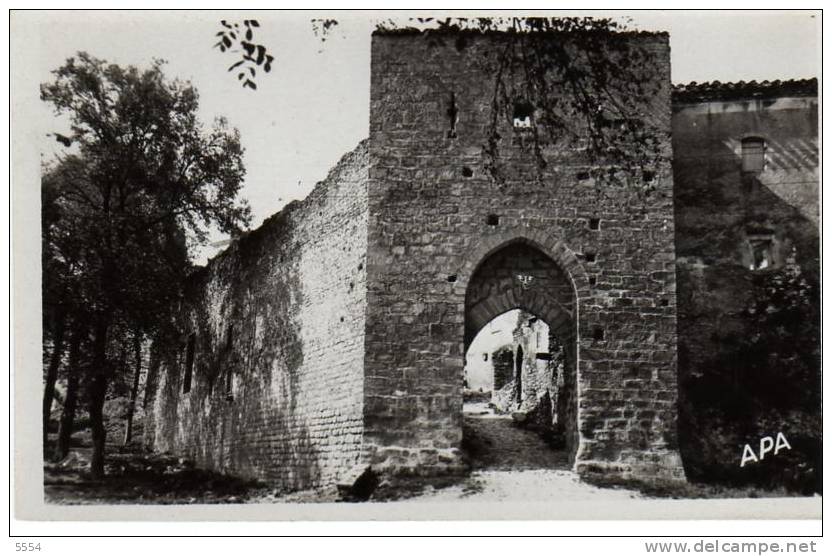 Cpsm 81 TARN  Lautrec  Porte De La Caussade Et Les Remparts - Lautrec