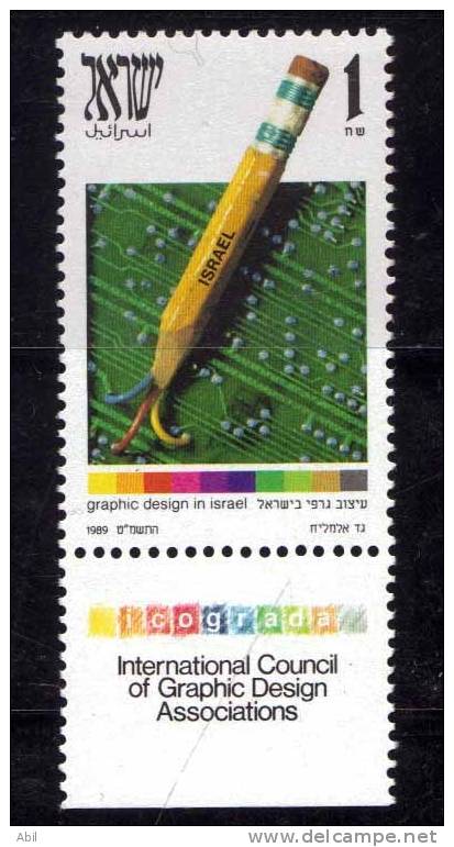 Israël 1989 N°Y.T. : 1073 ** - Nuevos (con Tab)