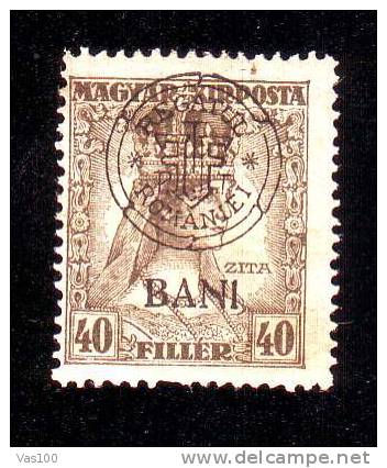 Romania Hungary 1919 Cluj 40b Zita,overptint MLH - Siebenbürgen (Transsylvanien)