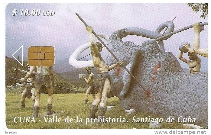 69 TARJETA DE CUBA DE UN MAMUT - Cuba