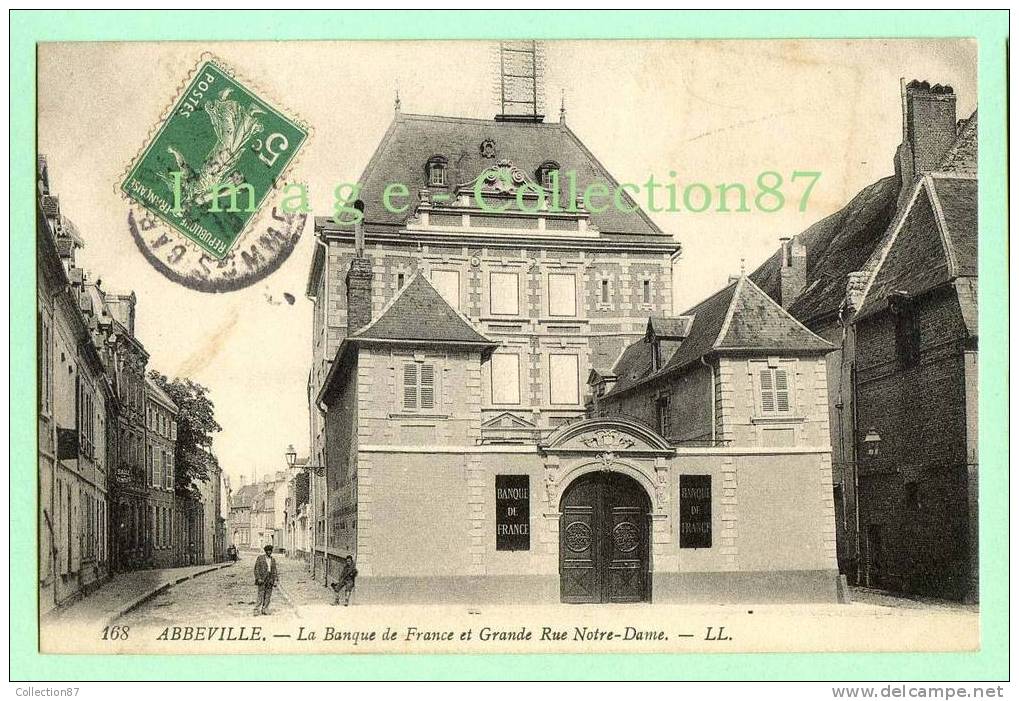 80 - SOMME - ABBEVILLE - BANQUE De FRANCE - Bancos