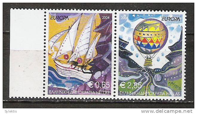 GREECE 2004 Europa CEPT SET MNH - 2004