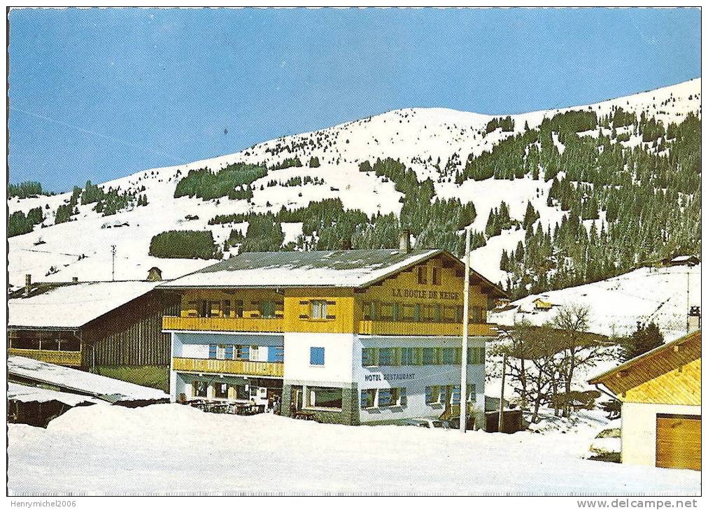 Cpsm Les Gets , Hotel La Boule De Neige - Les Gets