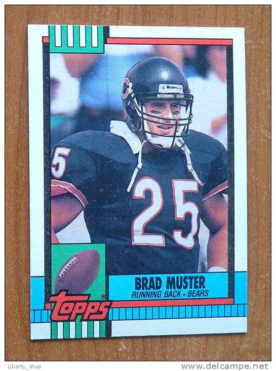 BRAD MUSTER / BEARS RB ( 372 ) ! - 1990-1999