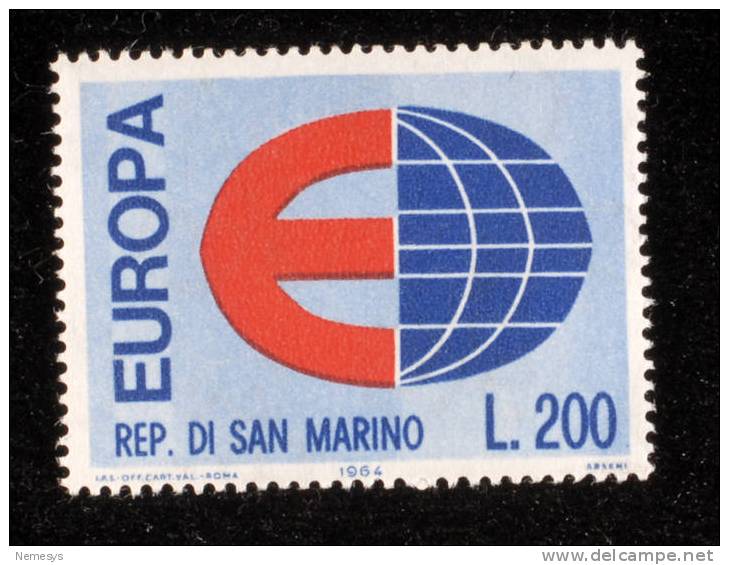 1964 SAN MARINO EUROPA UNITA**  MNH  SASS 684 - Neufs