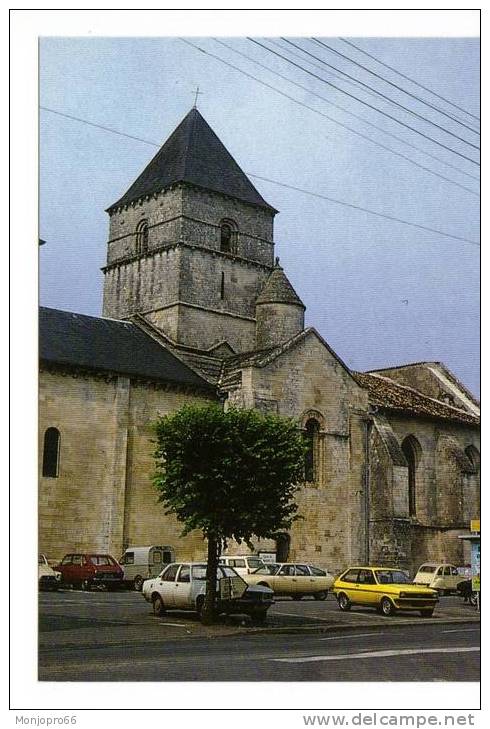 CPM De Chef Boutonne   Eglise De Javarzay - Chef Boutonne