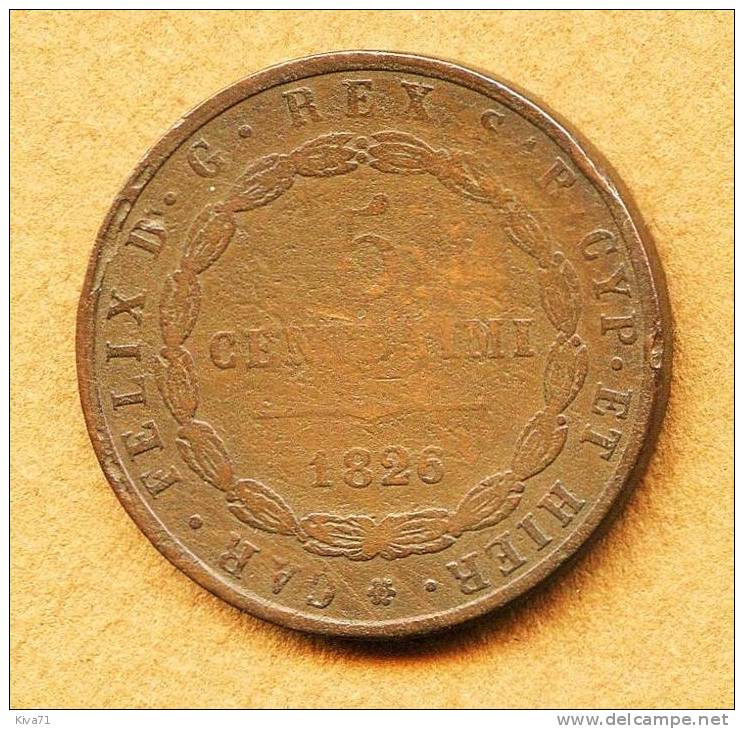 5 Centimi 1826P   "Sardaigne ?" SUP - Piemonte-Sardinië- Italiaanse Savoie