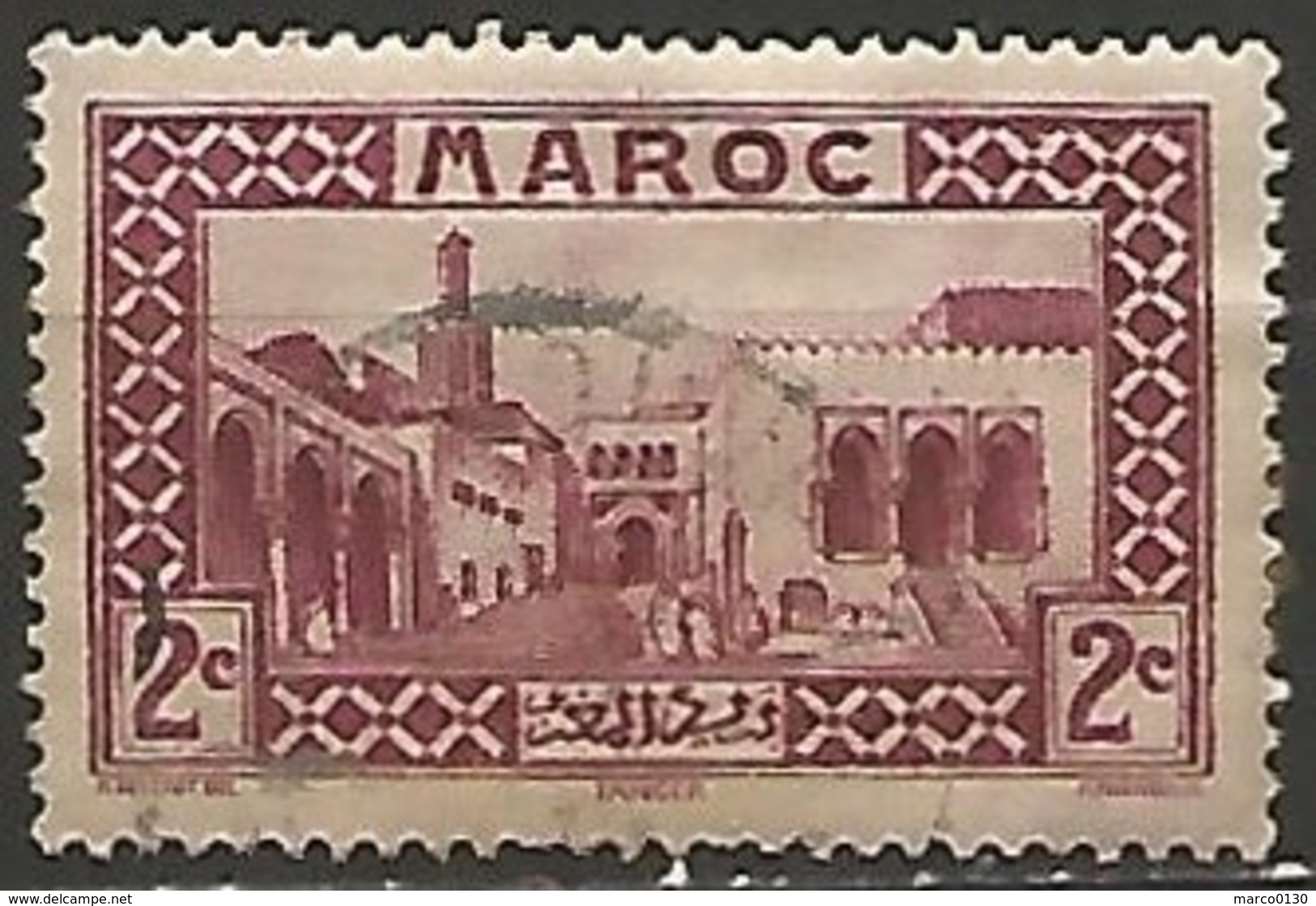 MAROC N° 129 OBLITERE - Oblitérés