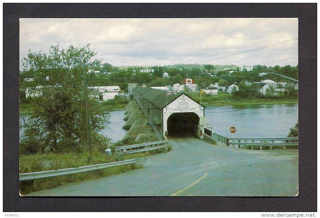 HARTLAND BRIDGE NEW BRUNSWICK LONGEST COVERED BRIDGE - LE PLUS LONG PONT COUVERT - SITE HISTORIQUE - Sonstige & Ohne Zuordnung