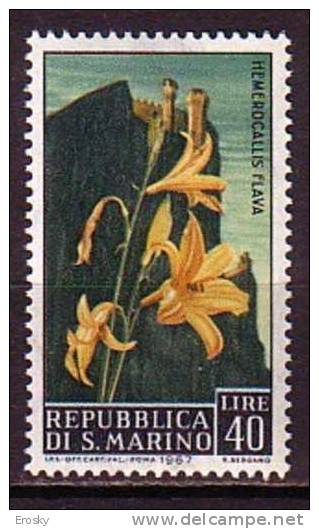 Y7217 - SAN MARINO Ss N°736 - SAINT-MARIN Yv N°691 ** FLEURS - Ungebraucht