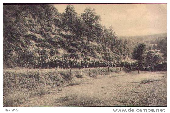 CARLSBOURG Paliseul  Promenade De La St Louis 1925 écoliers - Paliseul