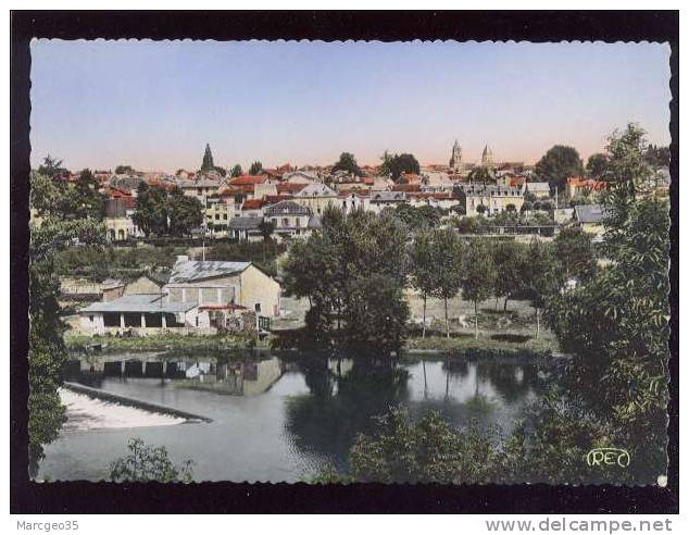 Saint Junien Les Bords De La Vienne Vue Générale édit.roussel N° 4907  Belle Cpsm - Saint Junien