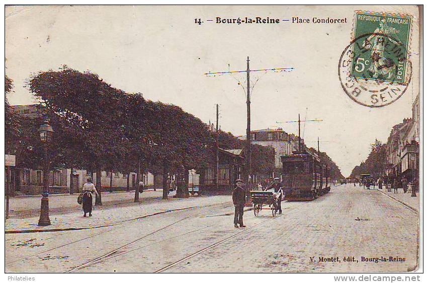 BOURG LA REINE  PLACE CONDORCET - Bourg La Reine