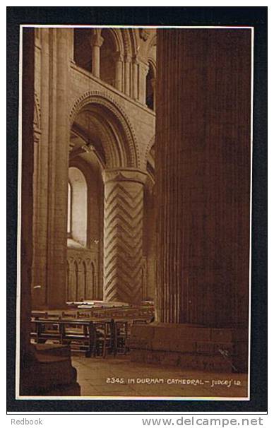 2 Judges Real Photo Postcard In Durham Cathedral - Ref 370 - Other & Unclassified