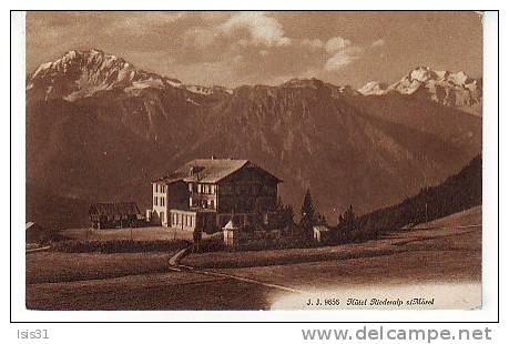 Suisse - RF5348 - Valais - Hôtel Riederalp S/Mörel - Bon état Général - Riederalp