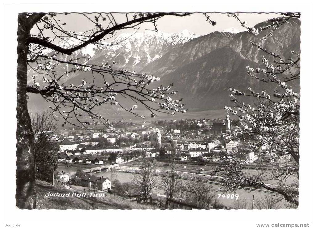 Österreich - Solbad Hall - Tirol - 1964 - Alte Ortsansicht - Hall In Tirol
